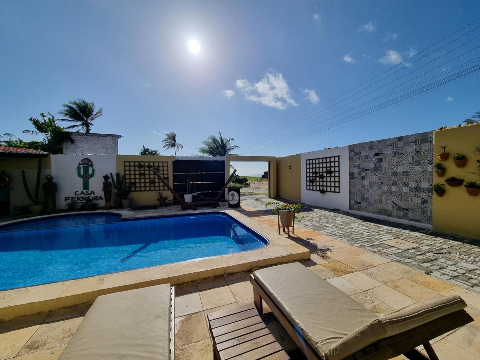 مبيت وإفطار كاوكايا Casa Ferreira Cumbuco المظهر الخارجي الصورة